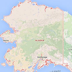 Alaska State Map