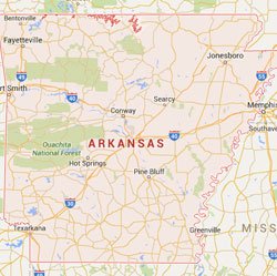 Arkansas State Map
