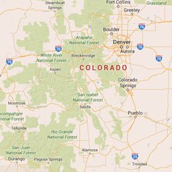 Colorado State Map