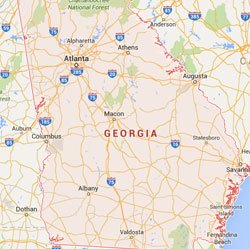 Georgia State Map