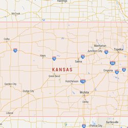 Kansas State Map