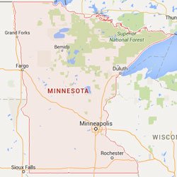 Minnesota State Map