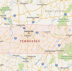 Tennessee State Map