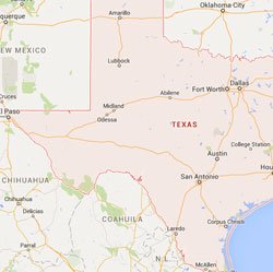 Texas State Map