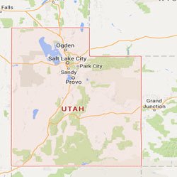 Utah State Map