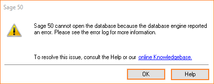 Database Engine Reported An Error