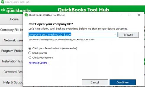 QuickBooks File Doctor