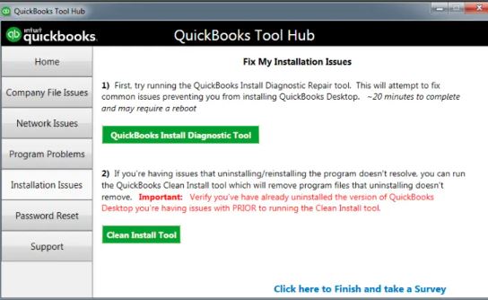 QuickBooks Clean Install Tool