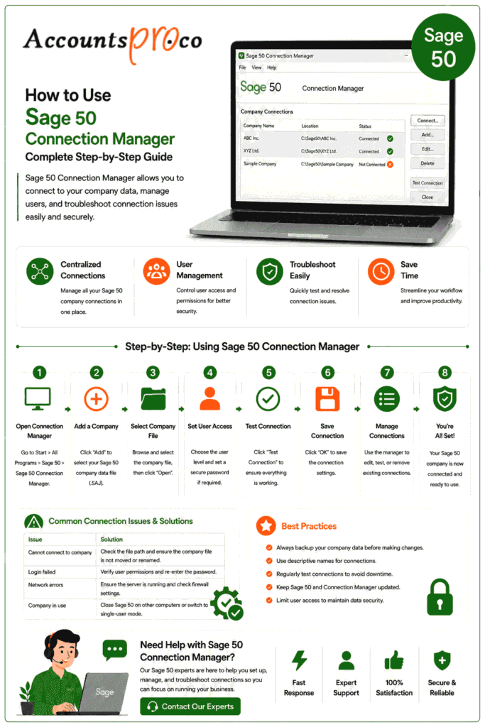 sage 50 connection manager